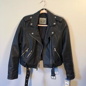 NWT Levi’s Faux Leather Motorcycle Jacket